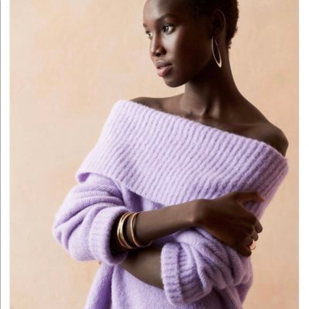 Banana Republic Oversized Cowl-Neck Sweater Tunic